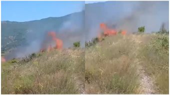 Zjarr në Fushë-Milot, era ndihmon përhapjen e&hellip;