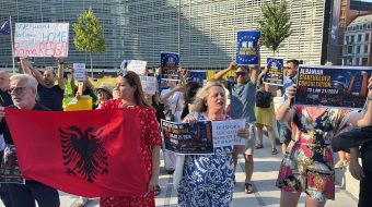 Rama pritet me protesta nga shqiptarët në&hellip;