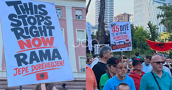 Protesta në ditën e 45-të: Qytetarët marshojnë&hellip;