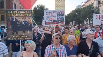 Protesta e 58-të, qytetarët marshojnë drejt Kryeministrisë:&hellip;