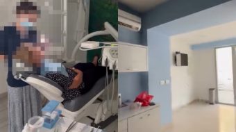 Ikin dritat në klinikën dentare, pacientja me&hellip;