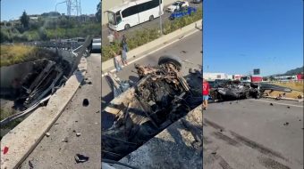 Kamioni bie nga rrethrrotullimi i TEG-ut, mjeti&hellip;