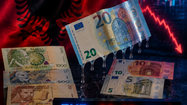Euro bie në pikiatë, zbret në 93.13&hellip;