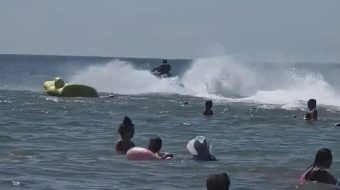 ‘Trimat’ me JetSki kryejnë manovra të rrezikshme&hellip;