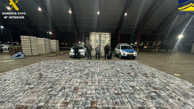 21 ton kokainë të sekuestruara në Spanjë,&hellip;