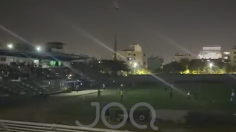 Fiken dritat në stadium gjatë ndeshjes Teuta-Tirana,&hellip;