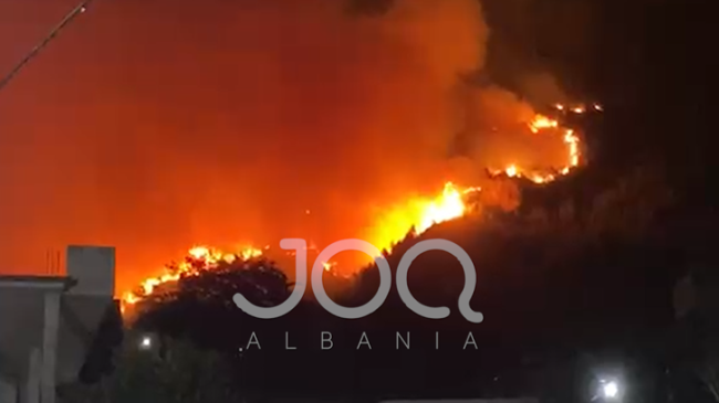 Zjarri në Krujë kërcënon zonat e banuara,&hellip;