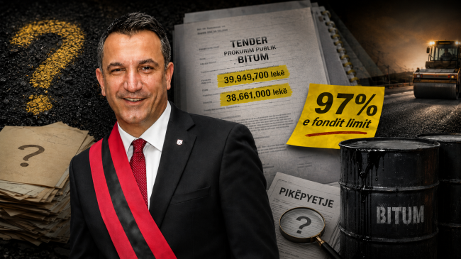 SI SOT/ Tenderi i bitumit të Veliajt,&hellip;