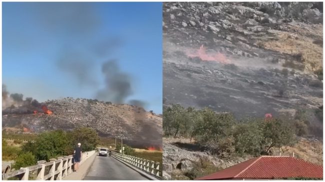 Zjarr në Postribë të Shkodrës, flakët pranë&hellip;