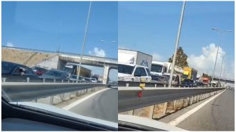 Trafik kilometrik në aksin Kavajë-Rrogozhinë, bllokohet qarkullimi&hellip;