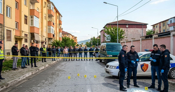 Qëllohet me kallashnikov një person në Korçë