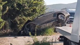 Mjeti del nga rruga në hyrje të&hellip;