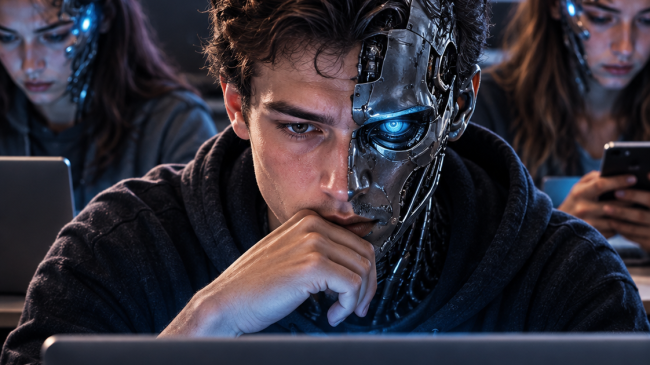 Njerëzit po bëhen robotë, AI po zbeh&hellip;