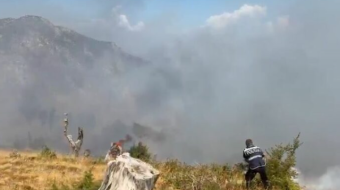 Lundër/ Zjarri del jashtë kontrollit, flakët rrezikojnë&hellip;