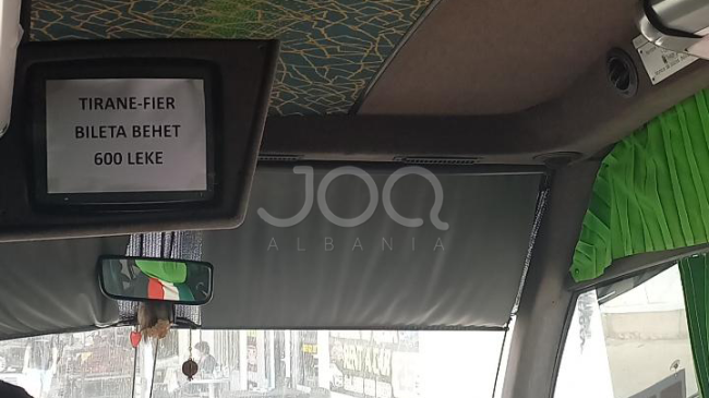 Nga 500 në 600 lekë bileta Fier–Tiranë:&hellip;
