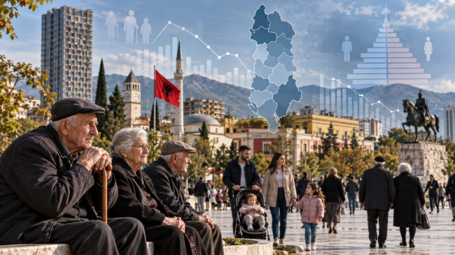 Nga Gjirokastra në Kukës, Shqipëria po plaket&hellip;
