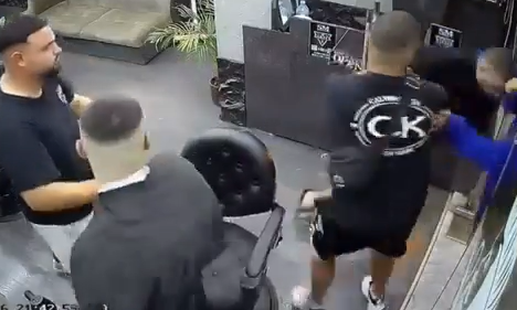 Pamje nga sherri në një berberhane në&hellip;