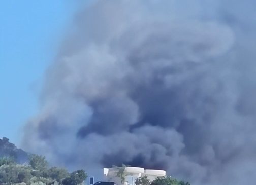 Zjarr i madh në Vlorë, flakët kërcënojnë&hellip;