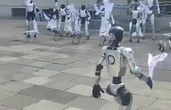 Ndodh në Poloni: Robotët humanoidë protestojnë kundër&hellip;