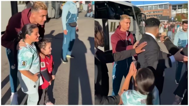 Cristiano Ronaldo lumturon dy vogëlushet