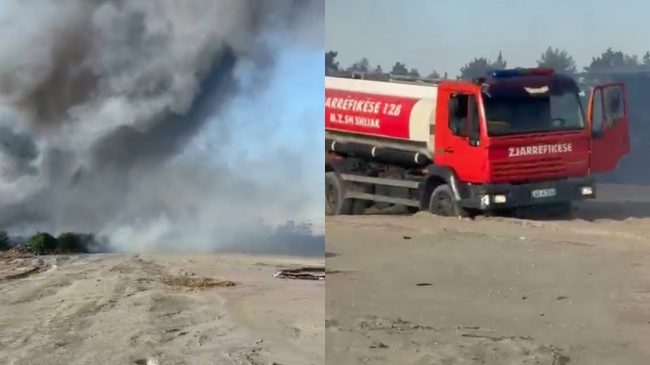 Flakët përpijnë pikën e skrapit, zjarrfikësja pa&hellip;