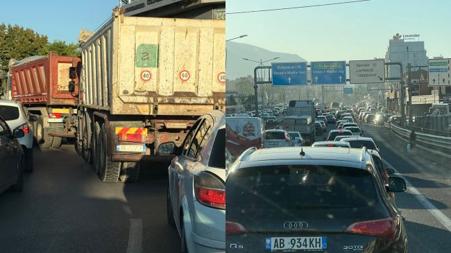 Dita e parë e shkollës paralizon trafikun&hellip;