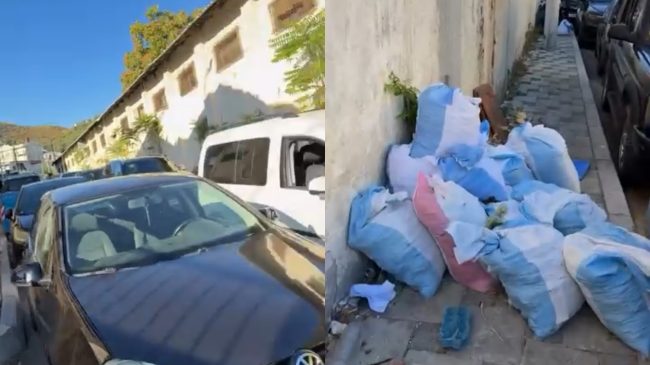 Rrugët me mbeturina e makina vend e&hellip;