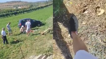 Burrë e grua aksidentohen dhe bllokohen në&hellip;