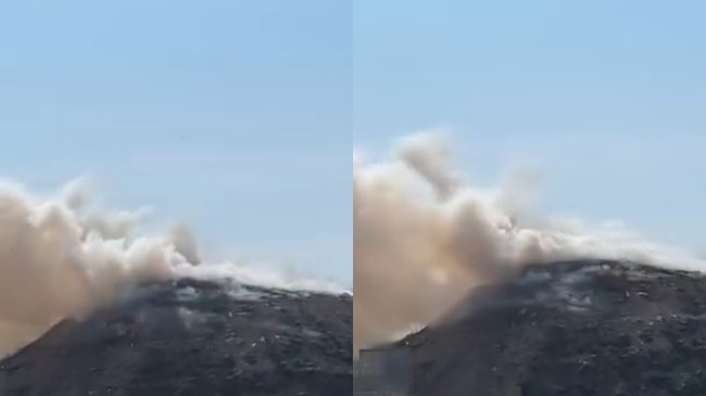 Flakët përfshijnë sërish mbetjet në Halil, tymi&hellip;