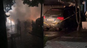 Makina përfshihet nga flakët në Kamëz, dyshime&hellip;