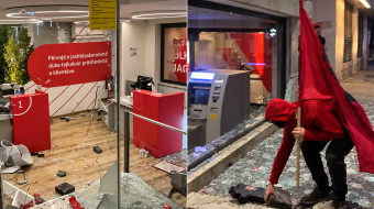 Tensione gjatë protestës: Thyhen xhamat e degës&hellip;