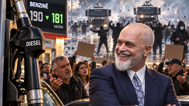 Bordi tregohet bujar me protestuesit, ul naftën&hellip;