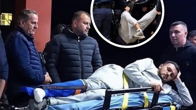 Me këmbën e thyer dhe në gjendje&hellip;