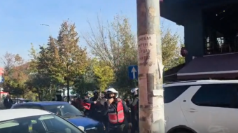 Policia ushtron dhunë ndaj gjimnazistëve te “Myslym&hellip;