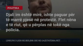 Gruaja hiqet si nëna e studentit të&hellip;