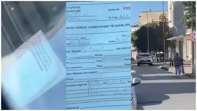 Qytetari parkon në vendin përkatës, Policia e&hellip;