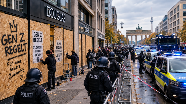 Berlini në shtetrrethim, protestat e “Gen Z”&hellip;