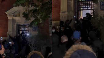Dalin pamjet e para: Momentet kur protestuesit&hellip;