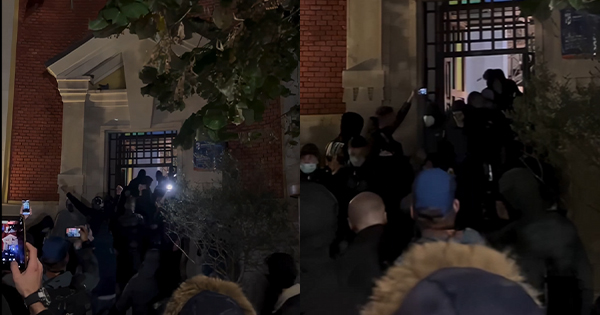 Dalin pamjet e para: Momentet kur protestuesit&hellip;