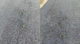 Vetëm pak ditë pas asfaltimit, në rrugën&hellip;