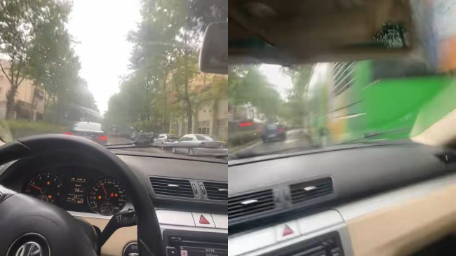 I riu filmon veten teksa lëviz me&hellip;