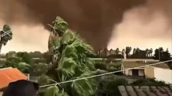 Pamje kaotike në Siçili gjatë dy tornadove&hellip;